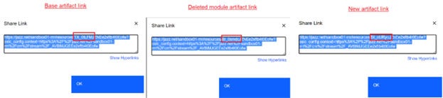 New URL that is different compared to both before