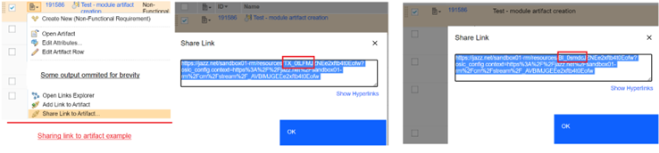 The entry of the first artifact begins with a TX while the entry of the second one begins with DI