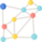 Model of connected dots
