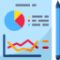 clipart of paper with different types of graphs and pencils