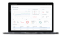Notebook displaying graphs and data