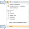 More is the last option, there is also Show full hierarchy, Configure columns to display, Reset to default and a Show columns section