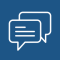 Presentation icon that shows board with presentation.